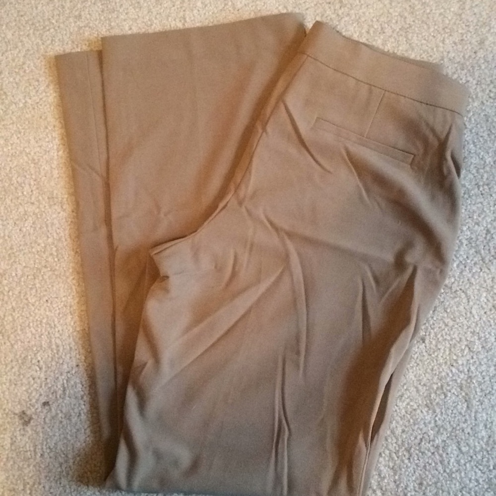 Coldwater Creek light brown trousers